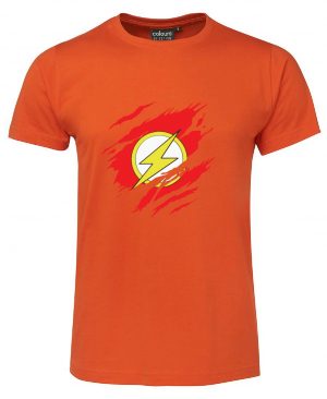 Flash Torn S1NFT Orange Teeshirt