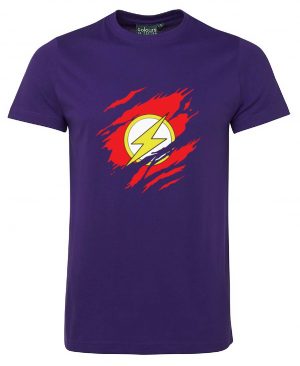 Flash Torn S1NFT Purple Teeshirt