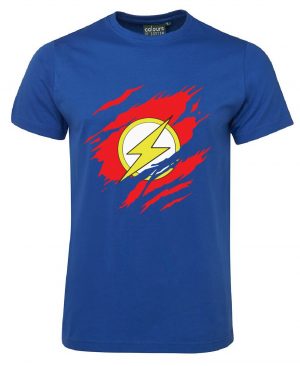 Flash Torn S1NFT Royal BLue Teeshirt