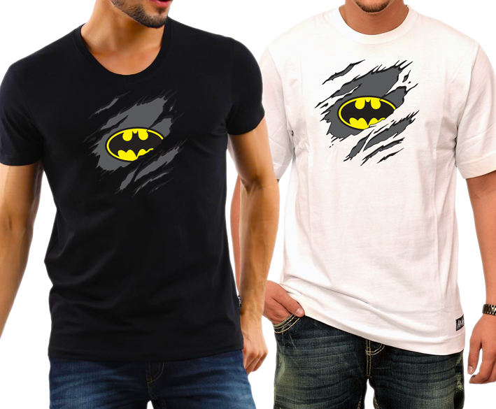 Batman Torn Tshirt