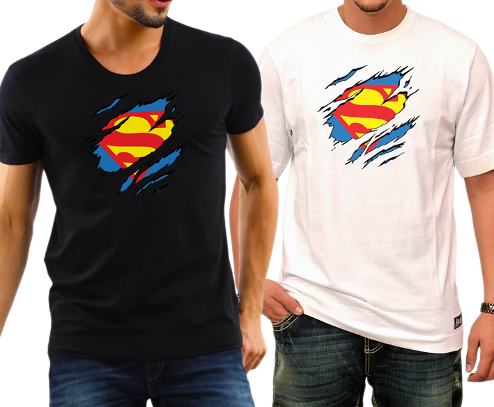 Superman Torn Tshirt