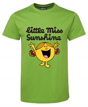 Little Miss Sunshine Lime tshirt