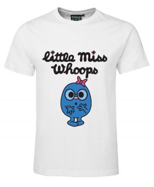 Little Miss Whoops Tshirt White