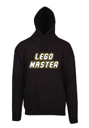 Lego Master Brown Hoodie Front