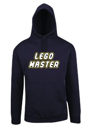 Lego Master Charcoal Hoodie Front