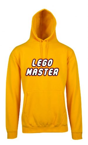 Lego Master Gold Hoodie Front