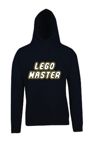 Lego Master Navy Hoodie Front