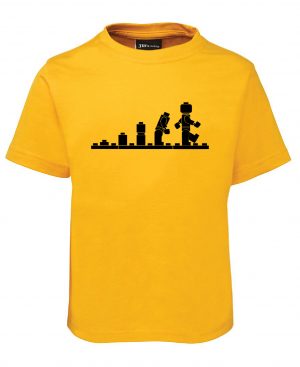 Legovolution 1KT Kids T-Shirt Black writing