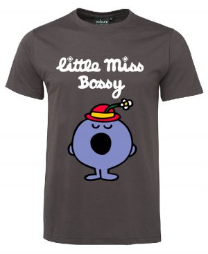 Little Miss Bossy Grey Tshirt