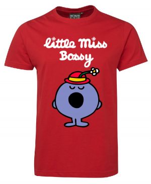 Little Miss Bossy Red Tshirt