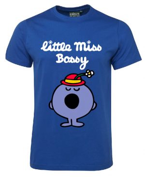 Little Miss Bossy Royal Blue Tshirt