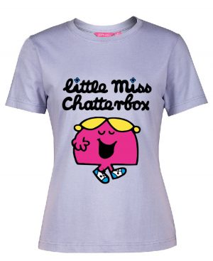 Little Miss Chatterbox Lilac Tshirt