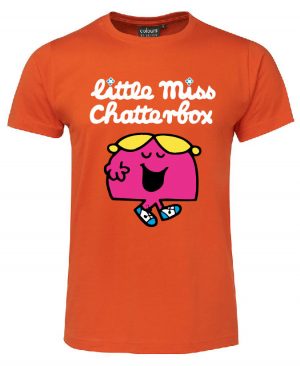 Little Miss Chatterbox Orange Tshirt Kids Only