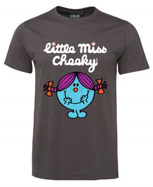Little Miss Cheeky Grey Tshirt
