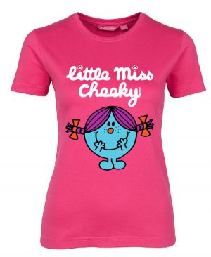 Little Miss Cheeky Hot Pink Tshirt