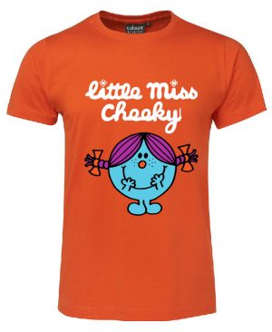 Little Miss Cheeky Orange Tshirt Kids Only