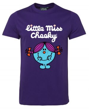 Little Miss Cheeky Purple Tshirt