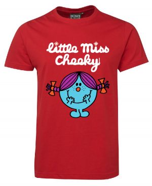Little Miss Cheeky Red Tshirt