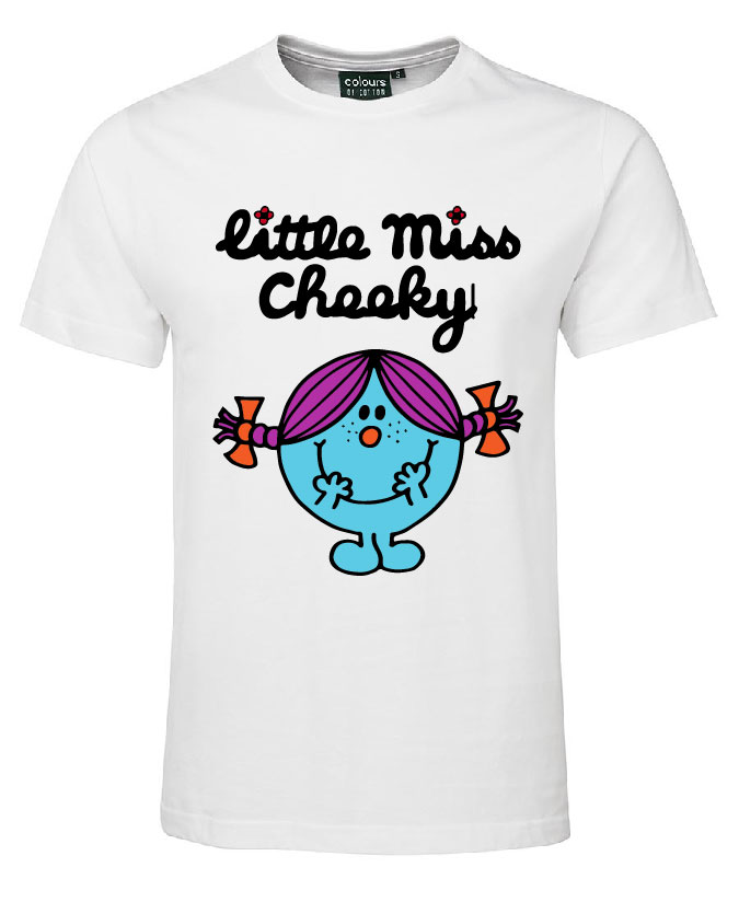 Typisk Morgen Glamour Little Miss Cheeky Cotton Tshirt - tshirtsrus.com.au