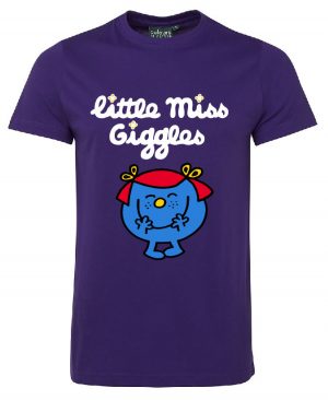 Little Miss Giggles Top Purple
