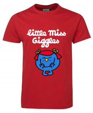 Little Miss Giggles Top Red