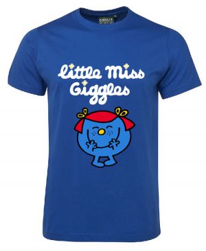 Little Miss Giggles Top Royal Blue