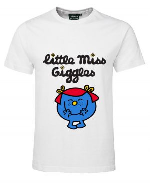 Little Miss Giggles Top White