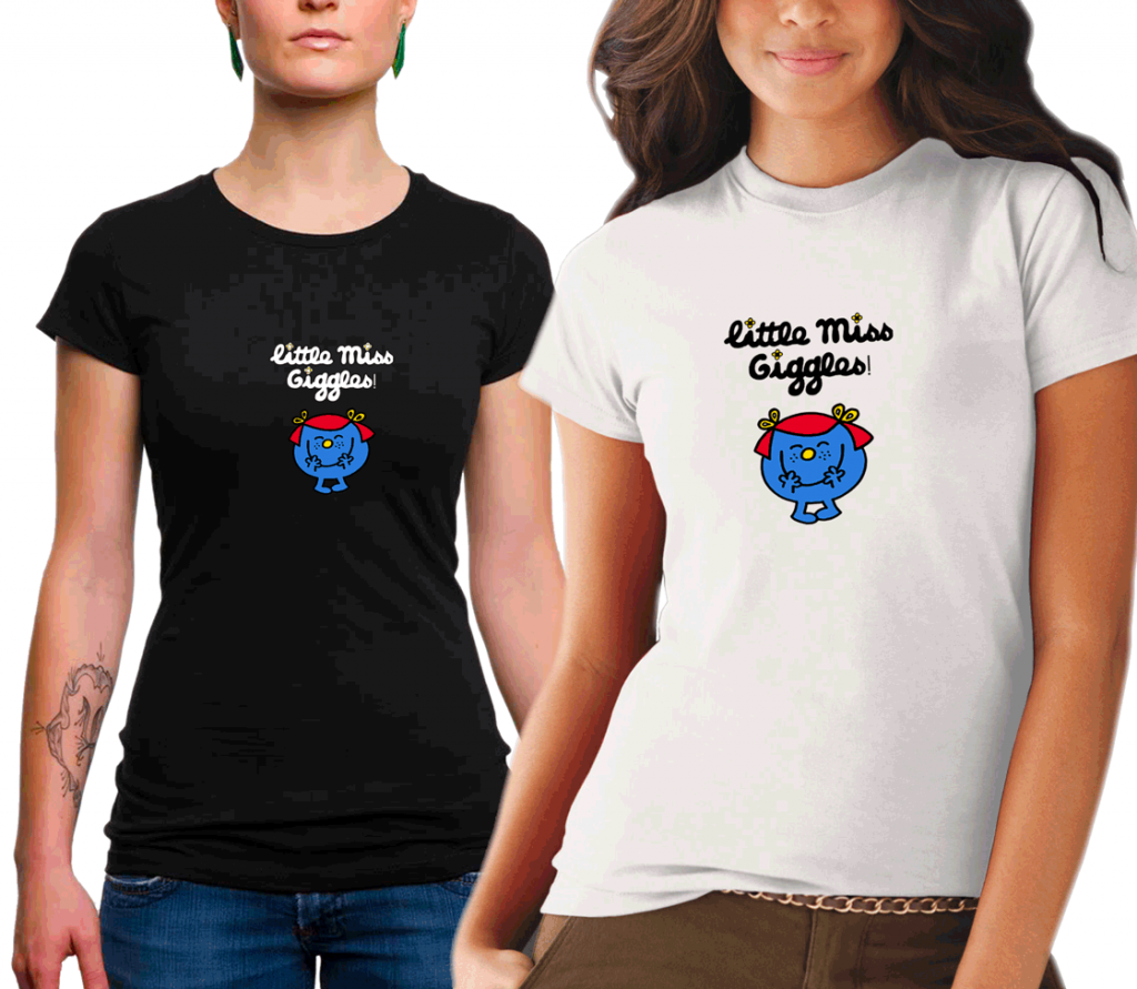 Little Miss Giggles Cotton Tshirt - tshirtsrus.com.au