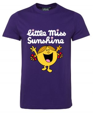 Little Miss Sunshine Purple tshirt