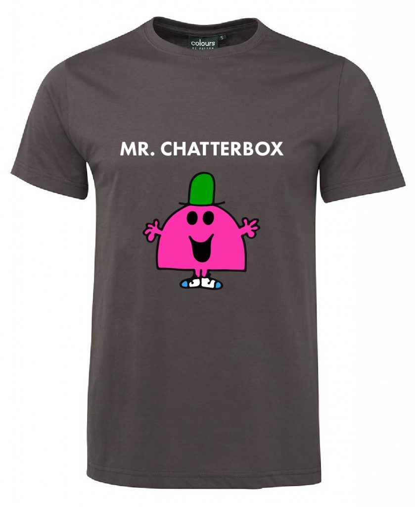 Mr Chatterbox S1NFT Grey Tshirt