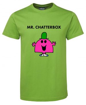 Mr Chatterbox S1NFT Lime Tshirt