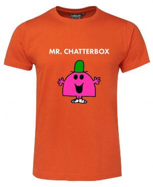 Mr Chatterbox S1NFT Orange Tshirt