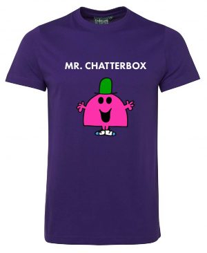 Mr Chatterbox S1NFT Purple Tshirt
