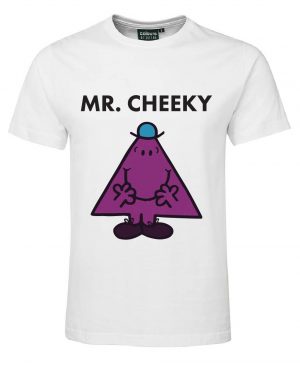 Mr Cheeky White tshirt