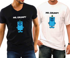 Mr Grumpy Tshirt Mockup