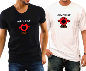 Mr Noisy Tshirt Mockup