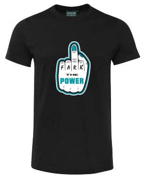 S1NFT Black Fark Port Power Tshirt
