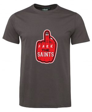 S1NFT Grey Fark St Kilda Saints Tshirt