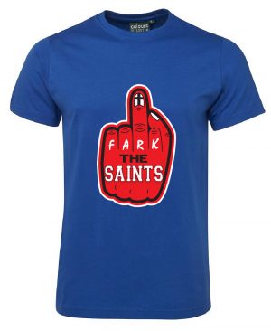 S1NFT Royal Blue Fark St Kilda Saints Tshirt