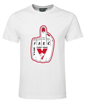S1NFT White Fark Sydney Swans Tshirt