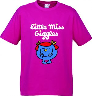 Little Miss Giggles Kids T10012 Kids Fuchsia Top