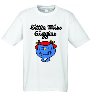 Little Miss Giggles Kids T10012 Kids White Top