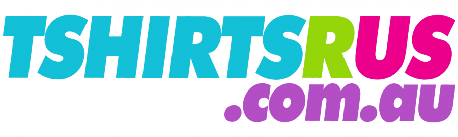 tshirtsrus.com.au Full Colour Logo