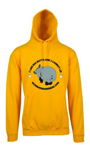 Wombat Awareness TP212H Hoodie Gold