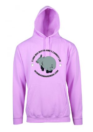 Wombat Awareness TP212H Hoodie Soft Pink