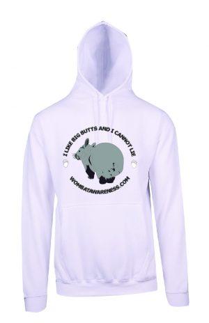 Wombat Awareness TP212H Hoodie White